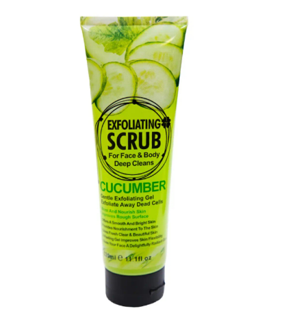 Exfoliating cream Gentle Exfoliating Gel Scrub for Face and Body wash 320ml Honey Strawberry lemon coffee Rice snail olive coconut aloe vera cucumber Exfoliating Deep Cleaning Face & Body