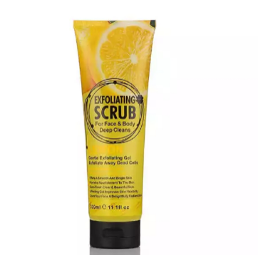 Exfoliating cream Gentle Exfoliating Gel Scrub for Face and Body wash 320ml Honey Strawberry lemon coffee Rice snail olive coconut aloe vera cucumber Exfoliating Deep Cleaning Face & Body