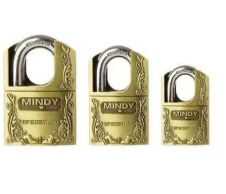 Padlock Mindy padlock {BIG SALE}Mindy Top Anti-Burglar Theft Zinc Alloy High Security Padlock With 3 KeysHard to copy with high precision
original padlock offer