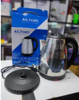 AILYONS 2.0 L Electric Kettle Water Heater & Boiler Jug- coil less water kettle heating jug silver offer limited stock,stainless steel kettle 2.0litres electric kettle