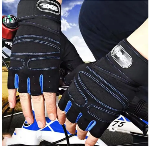 Fitness Gloves Sports Riding Half Finger Gloves Outdoor Hiking Gloves Gym Gloves