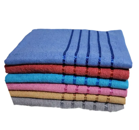 Medium Bath Towel - Soft, Absorbent, Quick-Dry Cotton Towel for Bathroom, Shower, and Travel Crafted from 100% Premium Cotton for Exceptional Softness, Absorbency, and Durability