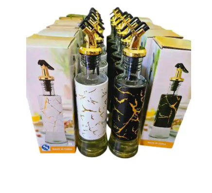 MARBLE OIL JAR CERAMIC EDIBLE OIL DISPENSER BOTTLE, OLIVE OIL SUB-BOTTLING FOR KITCHEN SEASONING STORAGEMARBLE OIL JAR CERAMIC EDIBLE OIL DISPENSER BOTTLE, OLIVE OIL SUB-BOTTLING FOR KITCHEN SEASONING