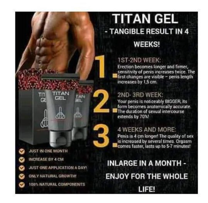 Male Penis Enlargement Cream XXL Big Dick Gel Sex Lube Fragrance Titan Gel Penis Extender for Men-50ml Titan Gel Men Titan Gel For Enlargement And Erectile Function, Lubrica