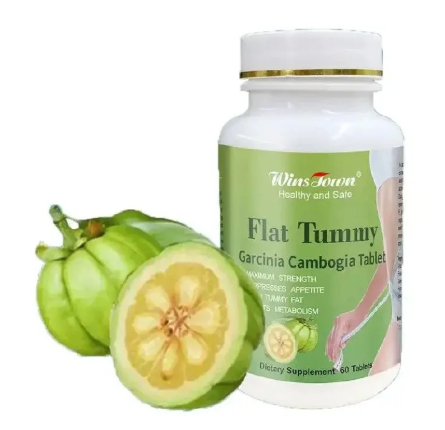 Flat Tummy Tablet With Garcinia Cambogia (800mg) Wins Town Flat Tummy Pills Garcinia Cambogia 60 Capsules Burns Tummy, Suppresses Appetite, and Boosts Metabolism High Quality Effective Flat Tummy tabl