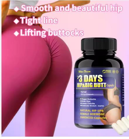 3 Days HIP & BIG BUTT ENHANCEMENT CAPSULES Winstown Original Hip Firming Capsules Hip Up & Buttocks Enlargement Capsule
