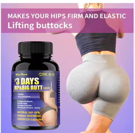 3 Days HIP & BIG BUTT ENHANCEMENT CAPSULES Winstown Original Hip Firming Capsules Hip Up & Buttocks Enlargement Capsule