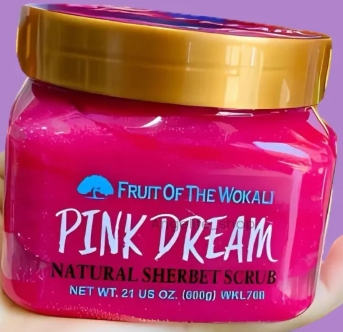 Fruit of wokali body and face Scrubs have been crafted to gently exfoliate all the dirt, oil & dead skin cells and leaves your skin feeling soft and velvety to the touch