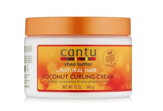 Cantu Shea Butter Natural Hair  Coconut Curling Cream For Detining, Moisturising and Strengthening Your Hiar Strands-340g