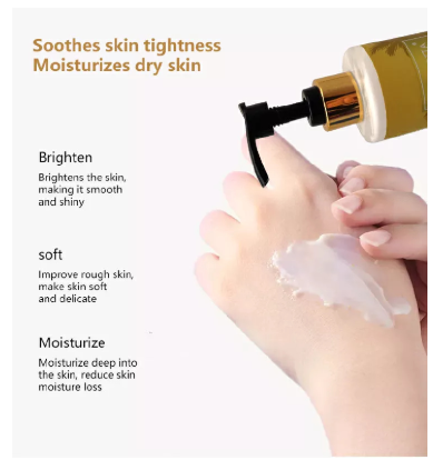 Pure Egyptian Magic Whitening Gold Lotion for both face and body use whitening effect within 14 days SPF 20 for sun protection 14 Days Whitening Gold Body Lotion Cream Nature Pure Egyptian Lotion