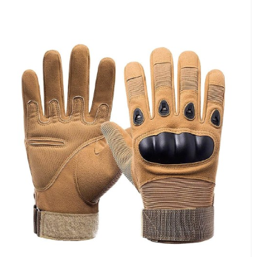 Durable Full Finger Gym & Biker Gloves – Anti-Slip, available in black & brown. Whether you're lifting weights, cycling, or riding your motorbike, these gloves offer maximum grip, comfort, & durable