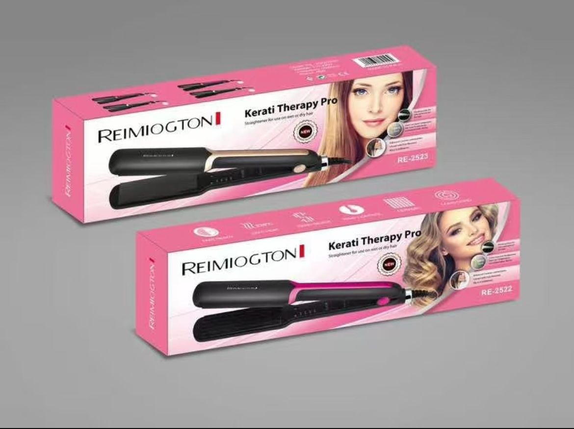 2 in 1 hair straightener ceramic flat irons straightening iron curling styling hair tool. Hair curler with REIMIONGTON Original heats up quickly and distributes heat evenly to reduce frizz and protect