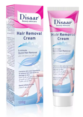 Disaar Hair Removal Cream is your go-to solution, Perfect for both men and women! Disaar hair removal spray dissolves unwanted hair quickly, gently &effectively leaving your skin soft,smooth & nourish
