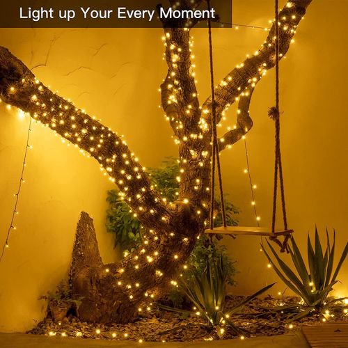 Christmas Xmas String Lights Outdoor 10M LED Waterproof Fairy Wedding/Party Warm White New | Waterproof LED Fairy Lights for Outdoor & Indoor Christmas, Weddings, Birthdays & Parties. Energy-efficient