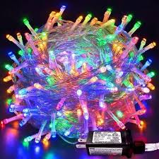 Christmas Xmas String Lights Outdoor 10M LED Waterproof Fairy Wedding/Party Multi-Colored RGB