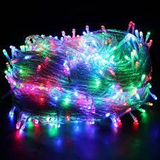 Christmas Xmas String Lights Outdoor 10M LED Waterproof Fairy Wedding/Party Multi-Colored RGB