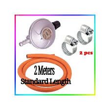 Pac Advance Standard Pressure 6kg Gas Regulator + Free 2M Hose & Safety Clips + Free Smart 16GB Flash Disk