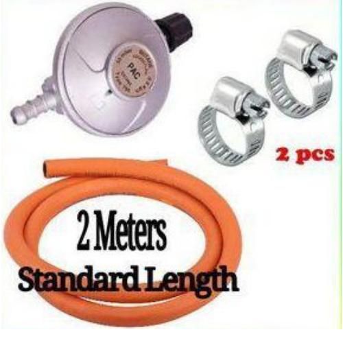 Pac Advance Standard Pressure 6kg Gas Regulator + Free 2M Hose & Safety Clips + Free Smart 16GB Flash Disk
