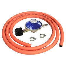 Regulator with Free Gas Delivery Pipe for 6kg Gas Cylinder – High-Pressure Gas Regulator for Home Kitchen, Safe Gas Flow Control, Durable Brass Valve, Easy to Install