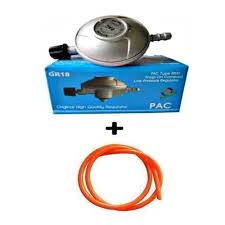 Pac 6kg Gas Regulator with Free Gas Delivery Hose Pipe + Gifts – Safe & Efficient Cooking Solution