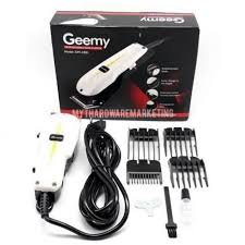 Geemy Professional Hair Clipper Shaving Machine for Men, Cordless Electric Hair Trimmer with Adjustable Guide Combs, Powerful Motor for Smooth Barber Cut, Rechargeable Grooming Kit
