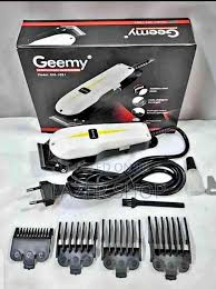 Geemy Professional Hair Clipper Shaving Machine for Men, Cordless Electric Hair Trimmer with Adjustable Guide Combs, Powerful Motor for Smooth Barber Cut, Rechargeable Grooming Kit