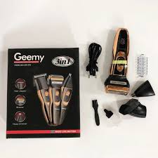 Geemy Affordable Rechargeable 3-in-1 Barber Shaving Machine for Kinyozi Business – Smooth Hair Trimmer, Shaver, and Beard Groomer