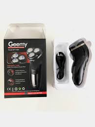 Geemy Professional Rechargeable Beard Trimmer and Smoother – Precision Hair Clipper for Men, Cordless Grooming Kit with Adjustable Comb, LED Display, USB Charging, Quiet Motor for Beard, Mustache & Si