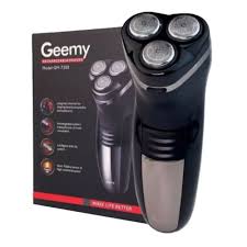 Geemy Professional Rechargeable Beard Trimmer and Smoother – Precision Hair Clipper for Men, Cordless Grooming Kit with Adjustable Comb, LED Display, USB Charging, Quiet Motor for Beard, Mustache & Si