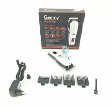 Geemy Smart Hair & Beard Trimmer Electric Hair Cut Machine Cordless Trimmer for Men Rechargeable Hair Clippers Set Professional Barber With Indicator for Kinyozi & Home Use