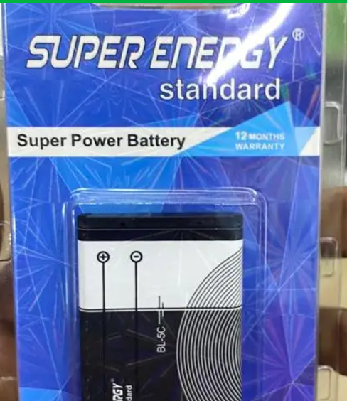 SUPER ENERGY BATTERY FOR NOKIA ITEL TECNO PHONE BATTERY REPLACEMENT FOR ALL MULIKA MWIZI PHONES BL 5C