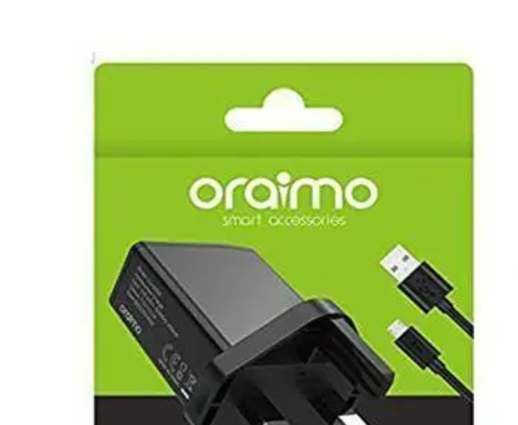 Oraimo travel adapter + cable type c for fast charging phones cable data cable for smart charging 2A
