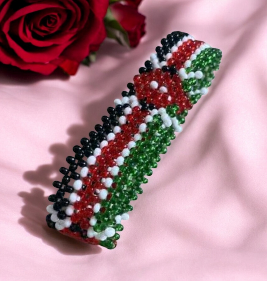 Kenyan bracelet  Unisex BEADED BRACELET Fashion Kenya Flag Colours kenya bracelet