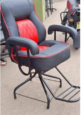 KINYOZI CHAIR Quality Kinyozi Chair barber chairs plus FREE 1pc Shaving Gown, best deign locallymade kinyozi chairs showcasing unique design