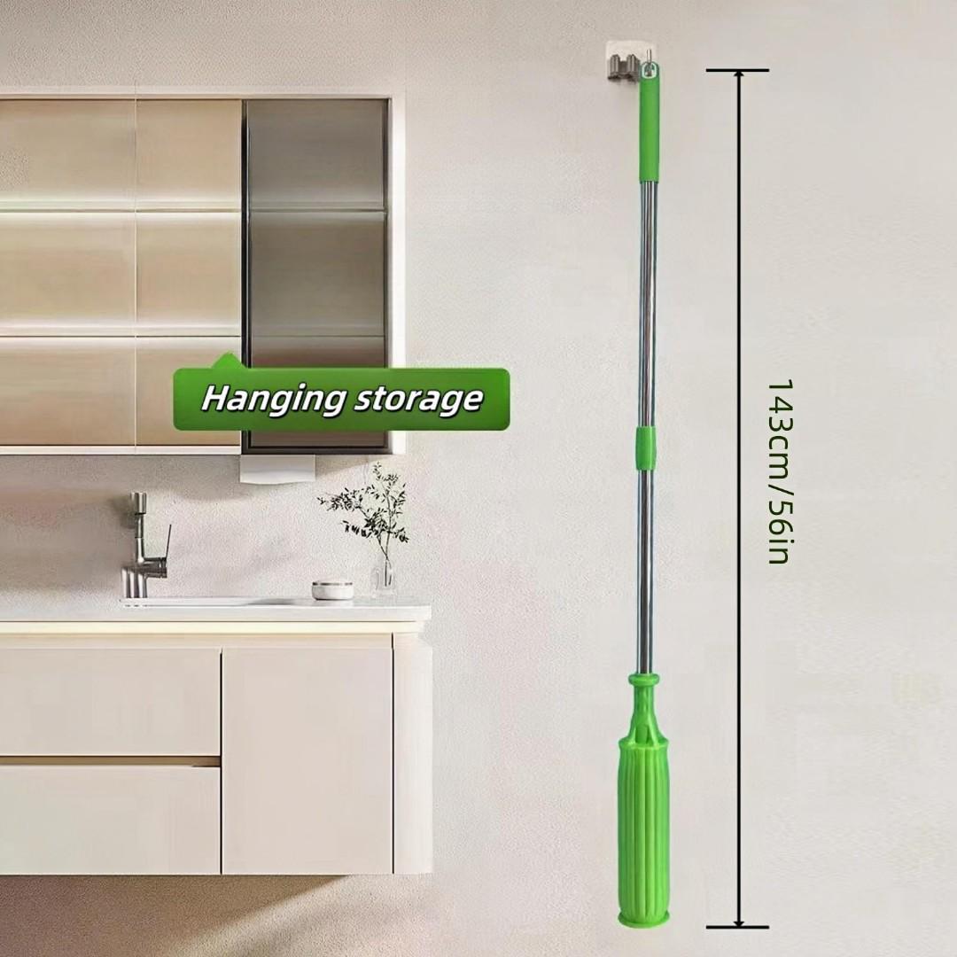 Self-Cleaning Mop 360 Self-Squeezing Mop, Hands Free Self wringing mop, Effortless Cleaning, Quick-wring mop

bamboo Hygienic self-wringing mop