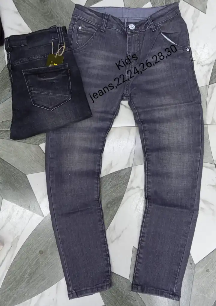 Valentine Fashion 2 "Premium Quality Kids' Denim Jeans Trousers – Stylish, Durable, and Comfortable Everyday Wear for Active Boys & Girls – Soft Fabric, Classic Fit, and Reinforced Stitching d Sty