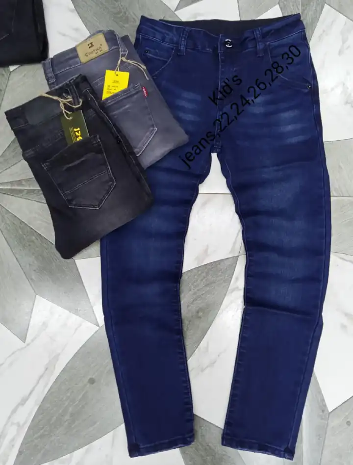 Valentine Sale Fashion 3 "Premium Quality Kids' Denim Jeans Trousers – Stylish, Durable,and Comfortable Everyday Wear for Active Boys & Girls – Soft Fabric, Classic Fit, and Reinforced Stitching d Sty