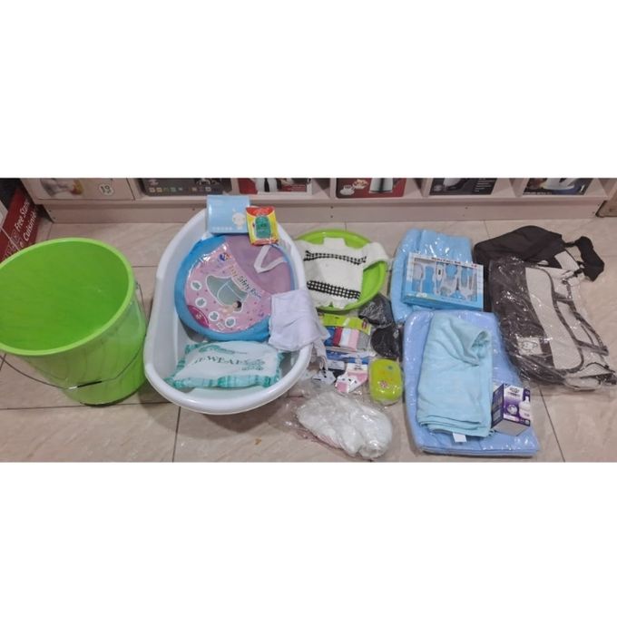 Comprehensive Generic Ideal Newborn Baby Package – 27 Essential Items for Baby Girls and Boys, Featuring Premium Comfort, Care, and Convenience for New Parents!