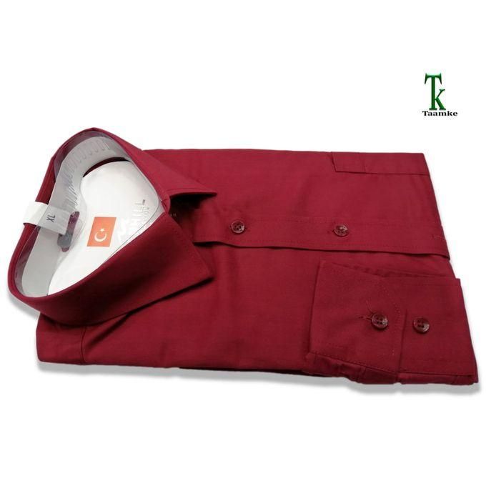 Fashionable 6-Pack Men’s Pure Cotton Long-Sleeve Button-Up Slim Fit Shirts – Official & Casual Wear, Comfortable and Stylish