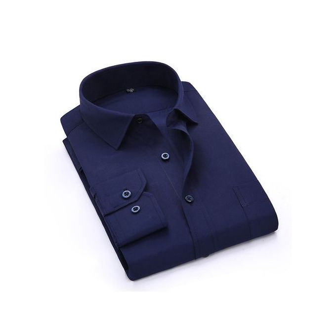 Fashionable 6-Pack Men’s Pure Cotton Long-Sleeve Button-Up Slim Fit Shirts – Official & Casual Wear, Comfortable and Stylish