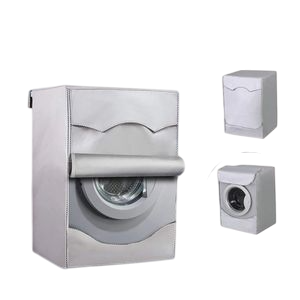 Premium Front Load Washing Machine Cover – 60x60x85cm, Durable, Waterproof & Dustproof Protection, Grey/Silver with Zipper for Easy Access, Ideal for Preventing Damage and Keeping Your Washer Clean