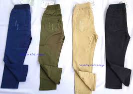 "Kids' Classic Khaki Trousers – Comfortable Everyday Wear for Boys & Girls | Durable, Stylish, and Perfect for School or Play"