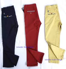 "Kids' Classic Khaki Trousers – Comfortable Everyday Wear for Boys & Girls | Durable, Stylish, and Perfect for School or Play"