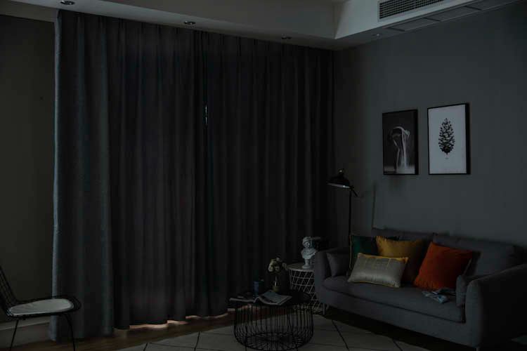 [Today Only] TURQUOISE BLUE BLACKOUT WINDOW CURTAINS –  for Living Room, Bedroom – Ready-Made Window and Door Curtains– gray curtains, black curtains, brown curtains, blue, yellow curtains, NO SHEER