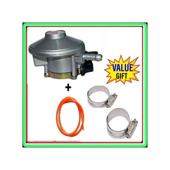 Cosco 13KG Cylinder Regulator Plus Free Gas Delivery Pipe and safety clips