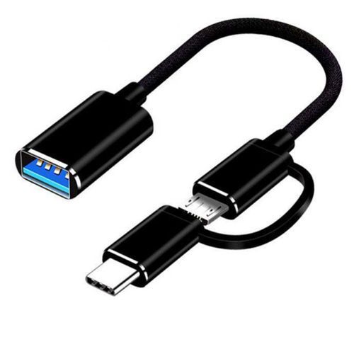 2 In 1 USB 3.0 OTG Adapter Cable Type-C