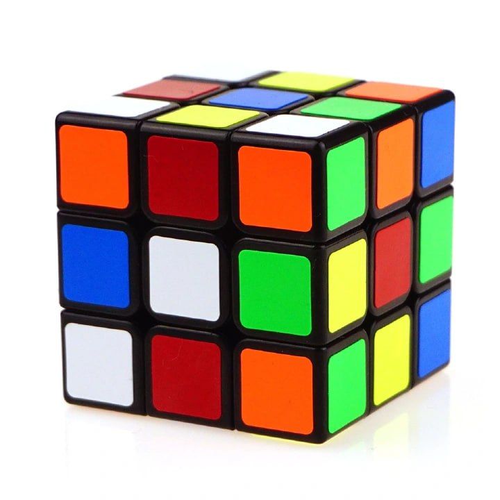 High Quality Professional Rubik's Cube 3x3x3 Quick Turn Rubik's Cube Pocket Puzzle Durable Design Rubik's Cube for Kids to Improve Cognitive Skills Perfect Toy Gift