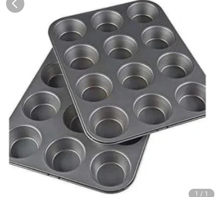 12 Hole Non-Stick Muffin / Cupcake Baking Oven Tray /Pan
