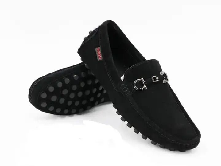 NEW ARRIVALS Suede Loafers for Men official and casual black Men's Fashion Suede Slip-on loafer with Class and Luxury Size 39-45