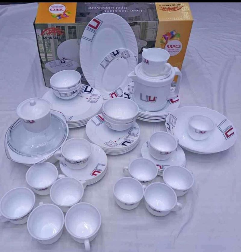 New Arrivals 58pcs ceramic Dinnerset Dinnerware Cup & Saucer Sets